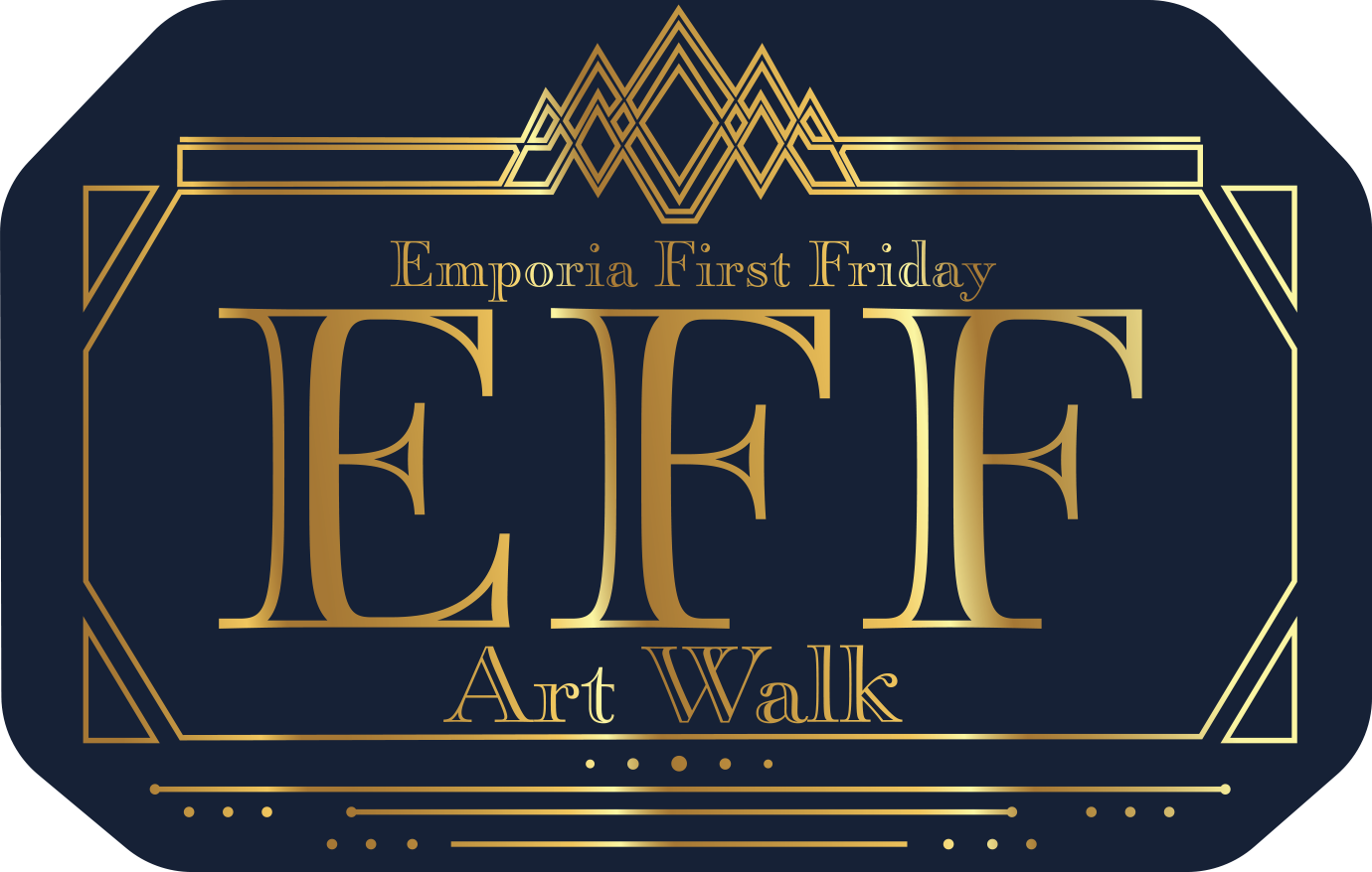 Emporia First Friday Stciker project, 2025, Illustrator