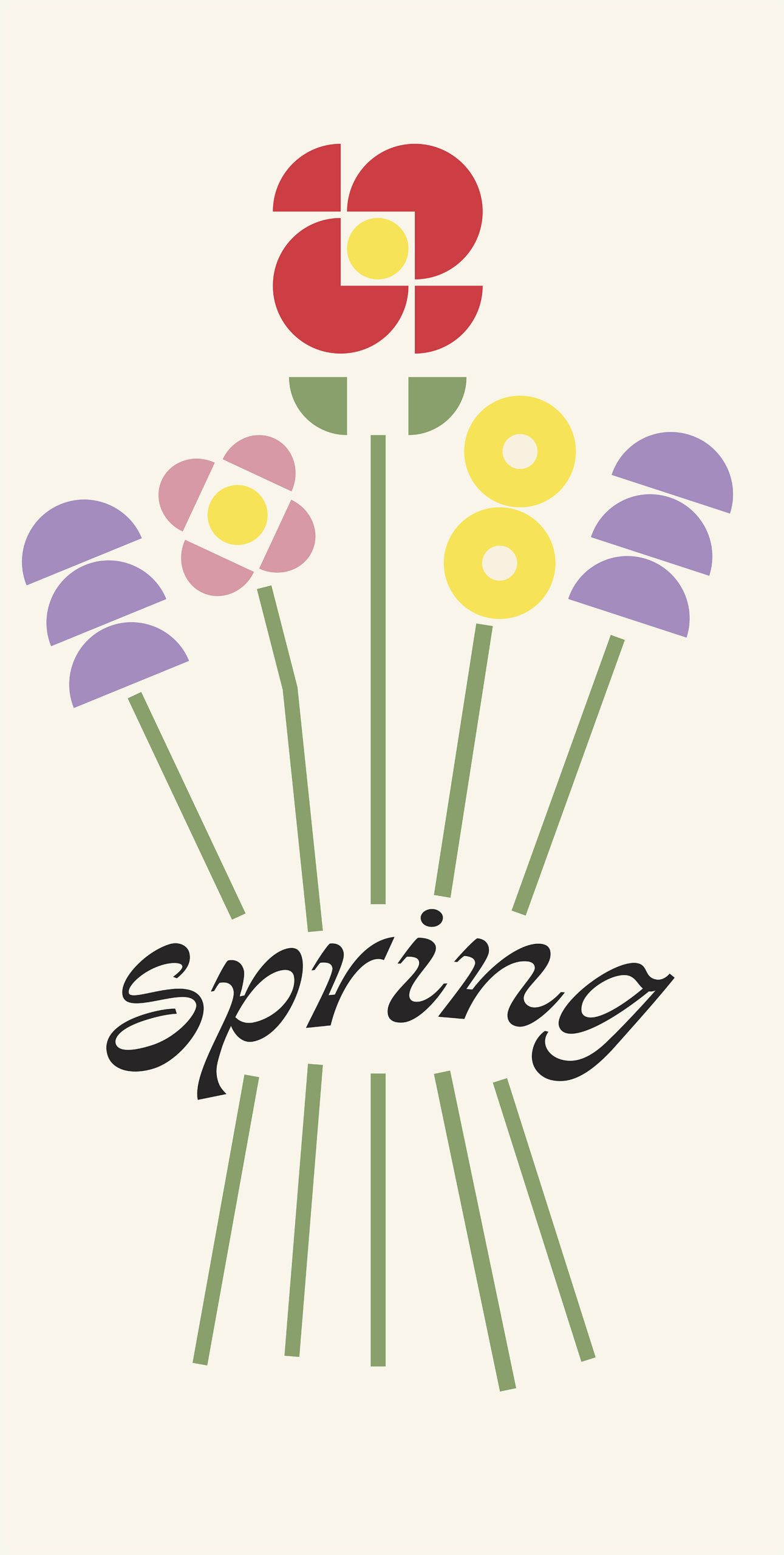 Sesaonal Banner project - Spring, 2024, Illustrator