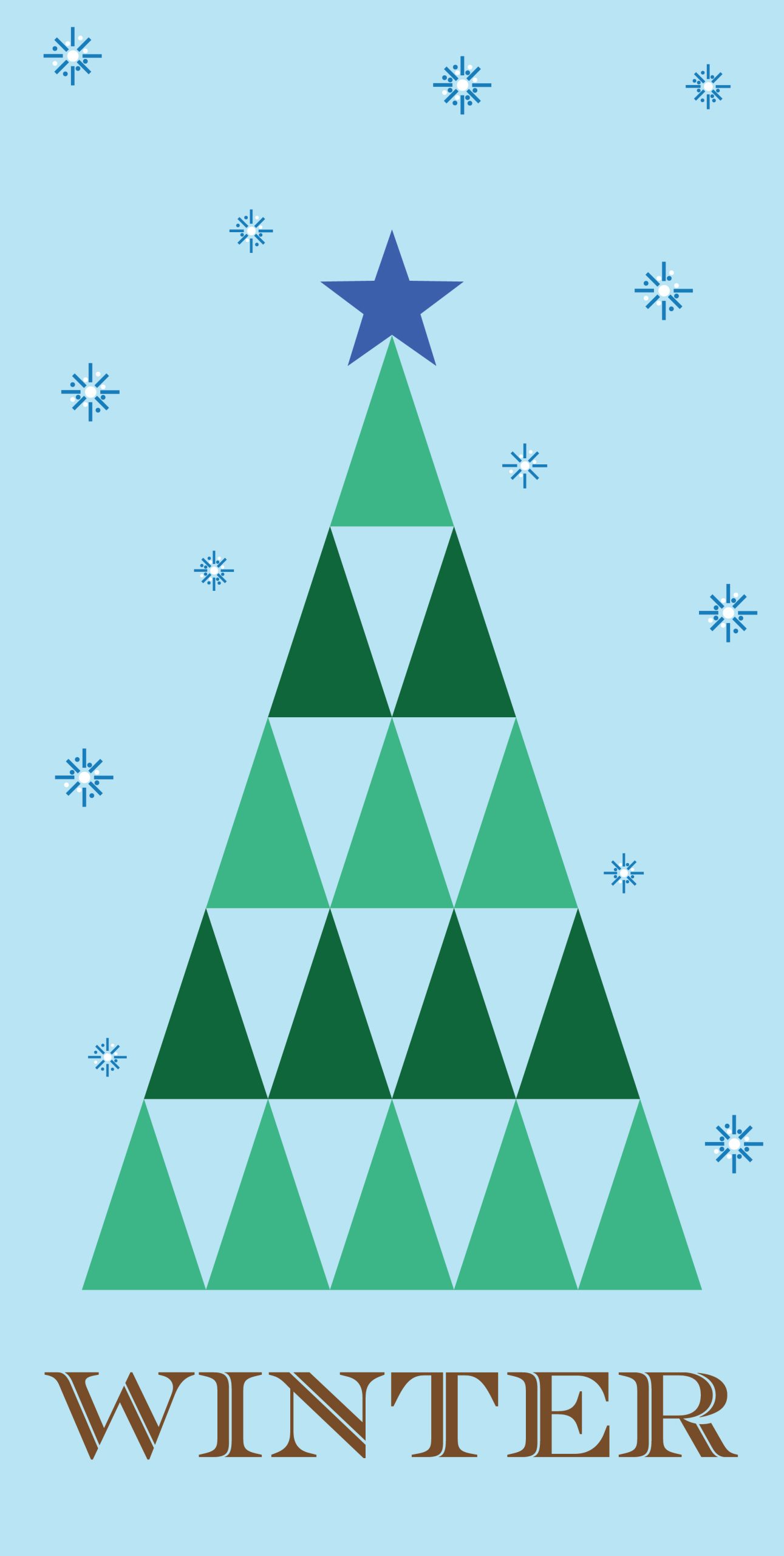 Sesaonal Banner project - Winter, 2024, Illustrator